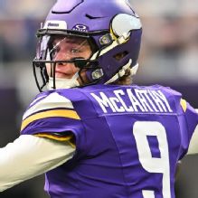 McCarthy plays 18 snaps, gets 'banged up' in Vikings' loss