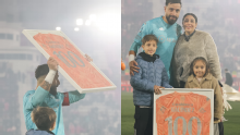 Hernán Galíndez recibió un homenaje por cumplir 100 partidos en Huracán