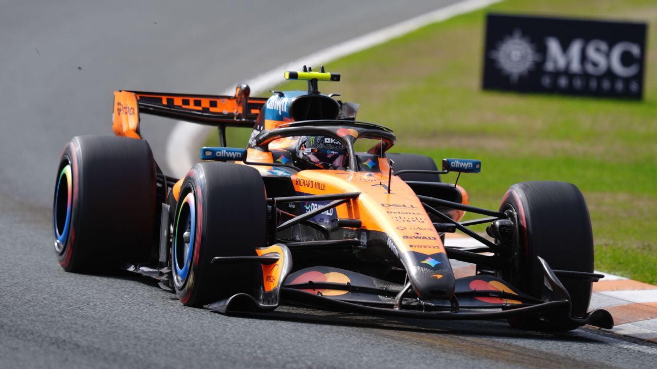 Lando Norris leads McLaren to victory at Dutch Grand Prix