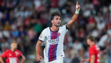 Ferran Torres marcó dos goles en su debut y PSG rescató un empate ante Rennes en la Ligue 1