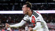 Freitas armó la jugada y Silvero metió el gol en contra para el segundo de River vs. Vélez
