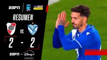 VIDEO: resumen de River vs. Vélez por el Torneo Clausura 2026