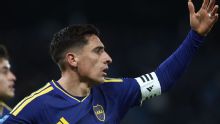 Gran definición de Merentiel para el empate de Boca ante Racing
