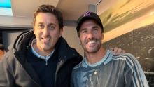 De Paul visitó el Cilindro de Avellaneda y dejó un mensaje para los hinchas de Racing