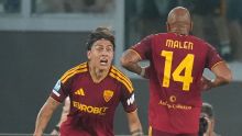 Asistencias de Dybala a Malen para la goleada de Roma