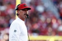 York's arrest has 'no effect' on team, says 49ers coach Shanahan