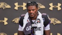 Ravens' Lamar Jackson says injuries led to running less in 2025