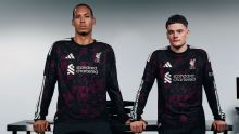 Liverpool's new third kit designed to shine on European nights