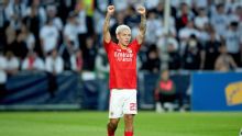 Doblete de Gianlucca Prestianni en la victoria de Benfica sobre Aarhus por la Europa League