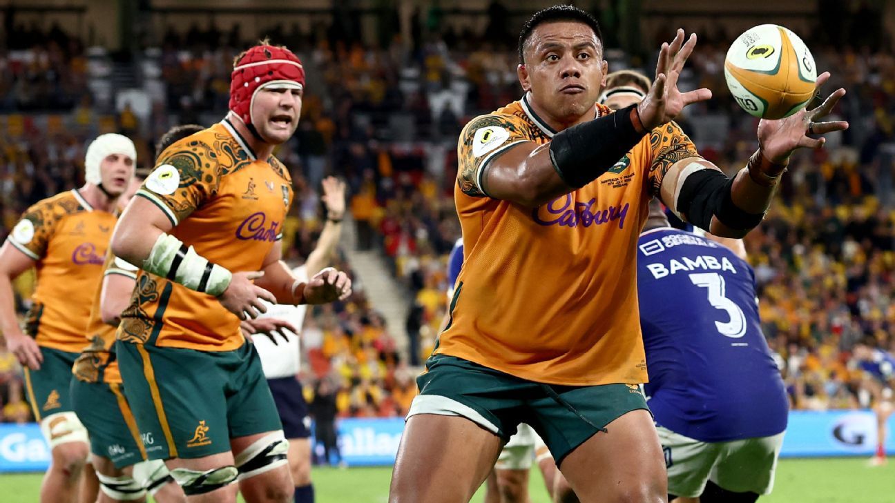 Wallabies bench Joseph-Aukuso Suaalii, rest Harry Wilson for Pumas Test