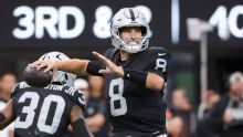 Raiders name Kirk Cousins starting QB for Week 1 over Fernando Mendoza