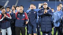 Nacional realizó su banderazo tricolor de cara al clásico con Peñarol