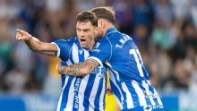 Lucas Boyé le dio el triunfo a Alavés, líder parcial de LaLiga, ante Villarreal