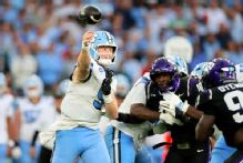 UNC opens Belichick's second season with upset of TCU