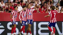 Atlético Madrid venció a Sevilla como visitante y continúa invicto en LaLiga