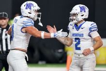 Memphis rallies to victory in Vegas, gives Huff winning debut