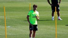 Julián Álvarez vuelve a los entrenamientos de Atlético de Madrid tras varios días de ausencia