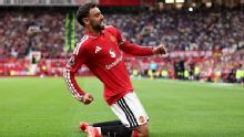 Bruno Fernandes nets hat trick as Man United run riot in comeback against Ipswich 
