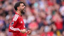 Man United hit Ipswich Town for five, as Bruno Fernandes scores hat trick