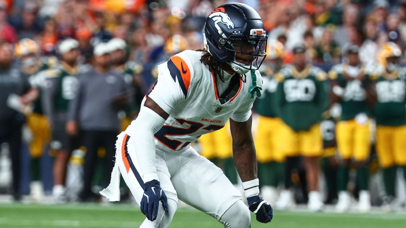 Jahdae Barron waiting his turn in loaded Broncos secondary