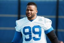Rams' Aaron Donald misses practice as planned; return date TBD