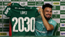 Palmeiras anuncia renovação de contrato com Flaco López até 2030