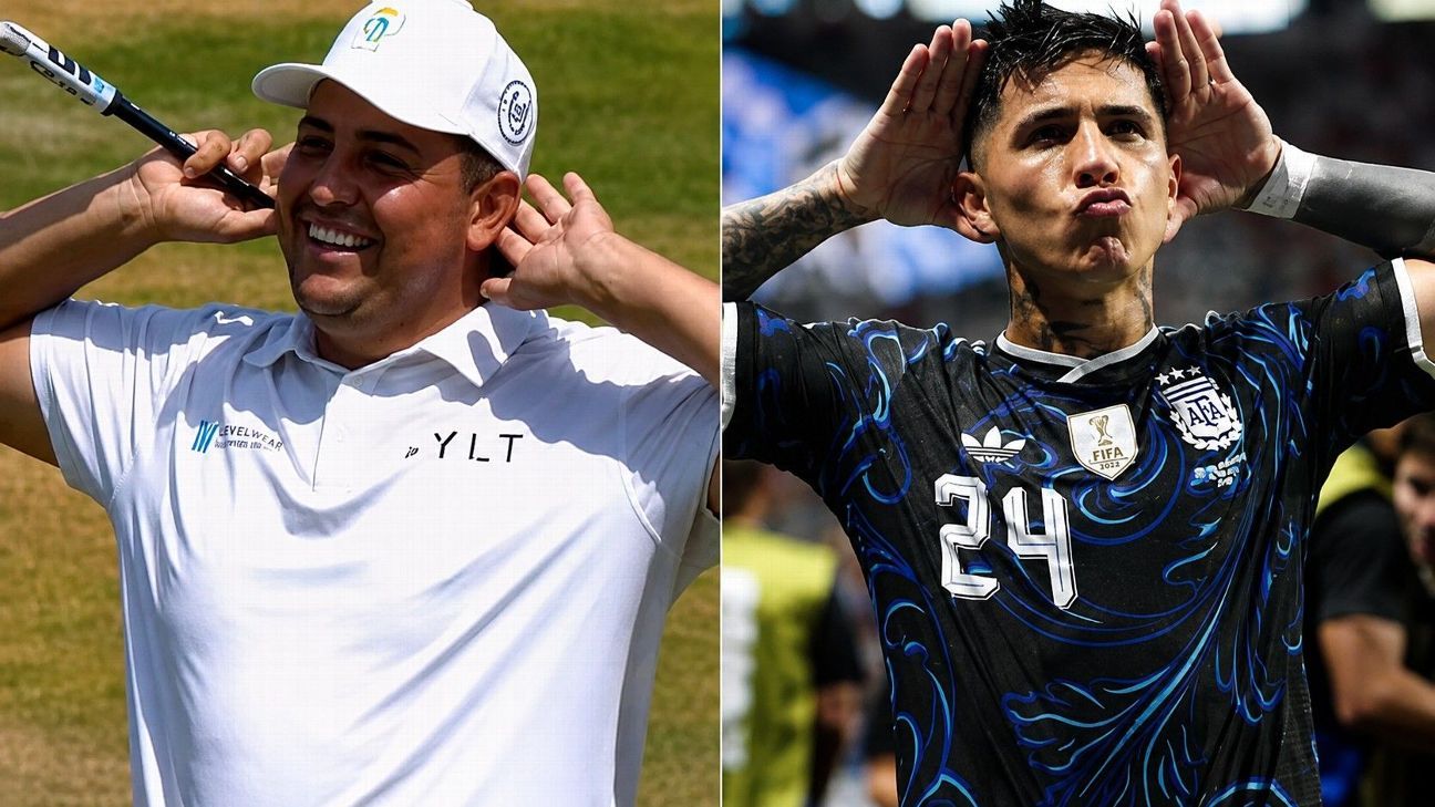 Pulcini recordó su festejo en The Open: "Fue un 'Topo Gigio' medio nervioso"