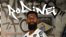Santos anuncia Rodinei como novo reforço, e lateral promete alegria à torcida: 'Merecem sorrir'