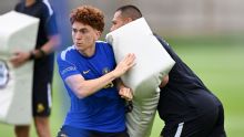 ¿Un partido de rugby? Chelsea entrenó duro para cortar la racha vs Arsenal