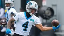 Panthers' Tetairoa McMillan says he's stronger, but is he more versatile, too?