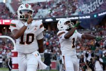 Mensah, Toney shatter Miami records in blowout of Stanford