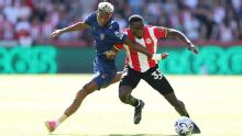 Nilson Angulo tuvo un gran primer tiempo en el empate del Sunderland contra el Brentford por la Premier League