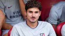 Julián Álvarez jugó sus primeros minutos de la temporada en Atlético
