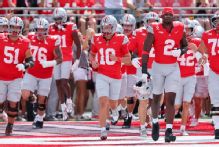 Ohio State routs Ball State, ready for 'monster game' at Texas