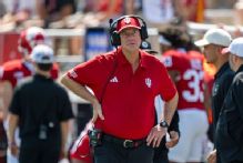 Cignetti: Indiana RB Martin (arm) to miss 'a little bit' of time