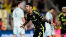 Santiago Rodríguez debutó con gol en Columbus Crew