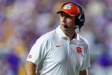 Swinney says criticism deserved after lopsided loss to LSU