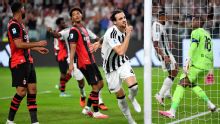 Federico Gatti's stoppage-time header rescues point for Juventus against Milan