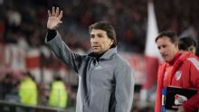 Así vivió Ponzio su primer partido como DT de River en el Monumental