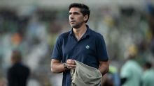 Abel 'joga responsabilidade' para o Flamengo e ironiza microfones à sua volta em Botafogo x Palmeiras: 'E vocês não me viram chutar nenhum'