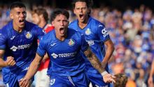 Martín Satriano marcó su primer gol de la temporada para Getafe contra Celta