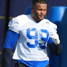 Aaron Donald pleased with progress as Rams' opener nears