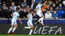 Aston Villa derrotó al Brujas en el inicio de la UEFA Champions League