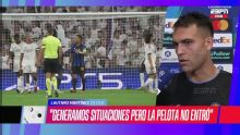 Lautaro Martínez dijo que Inter mereció más y disfruta la nominación al Balón de Oro