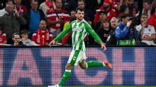 Troy Parrott scores another winner for Real Betis on Champions League debut