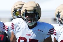 49ers' Alfred Collins (knee) injured in practice, out for season