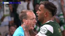 Rodrigo Zalazar hizo un golazo para Sporting en la Champions League contra Galatasaray