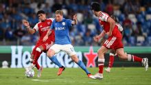 Así fue el partido de Piero Hincapié en el debut de Arsenal en la UEFA Champions League