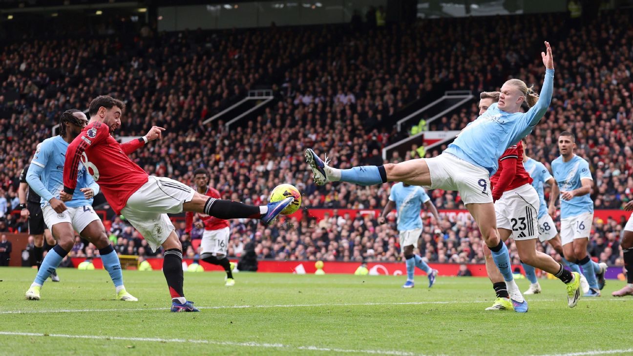 Manchester United vs. Manchester City: TV channel, how to watch in UK, kick-off time, live stream, team news, referee, predicted line-ups