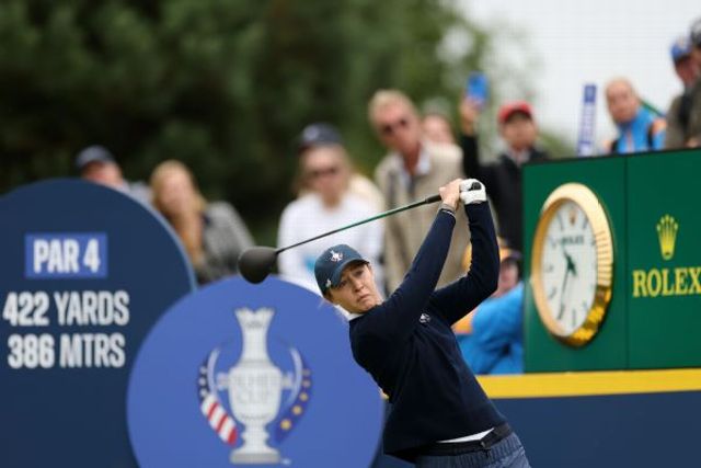 Europe, U.S. tied at 2-2 after opening session of Solheim Cup